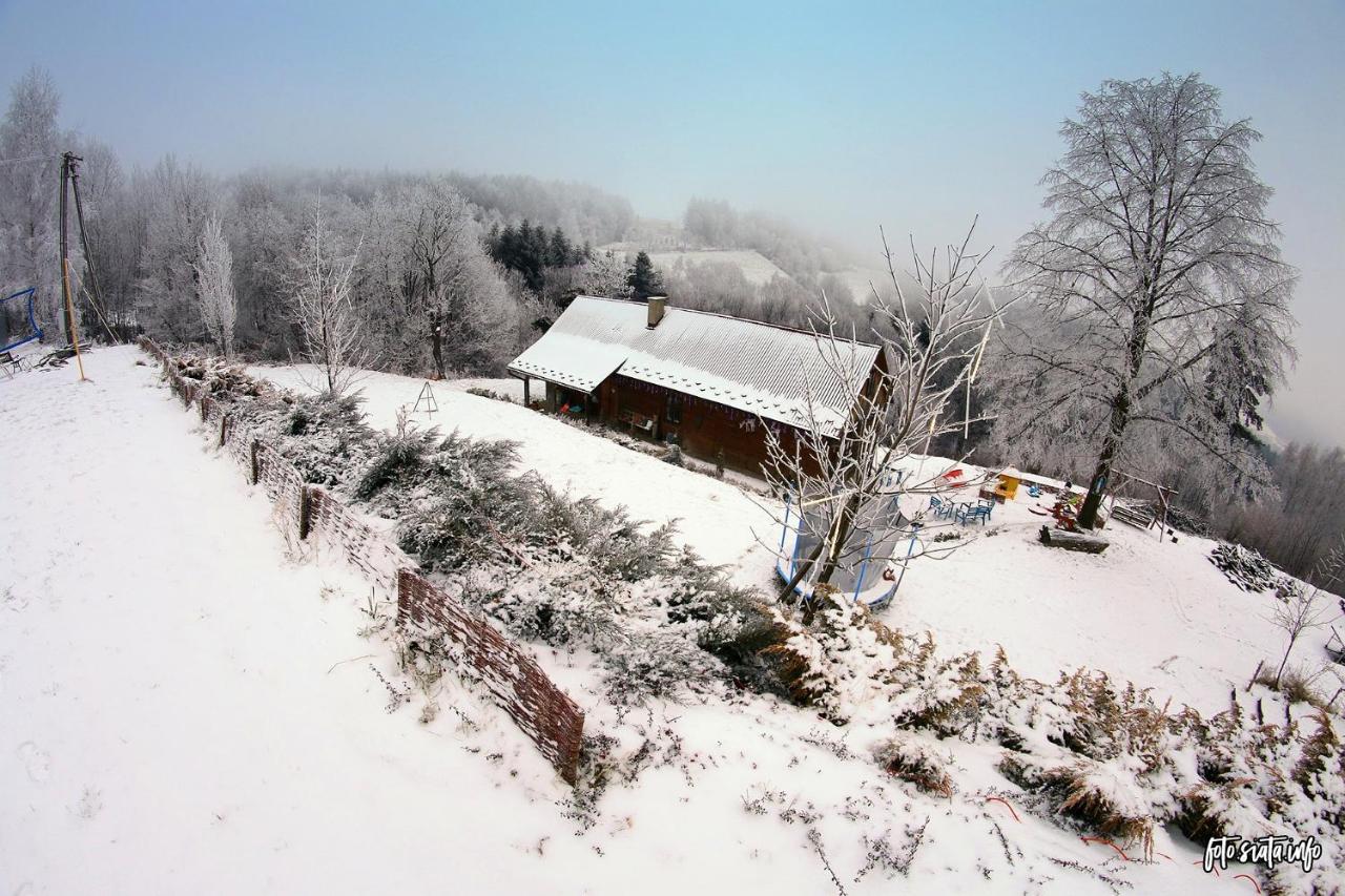 Chata Z Bali -Domek W Gorach ,,Filipkowy Raj"- Limanowa Nowy Sacz Beskidy Krakow Villa Rozdziele Buitenkant foto