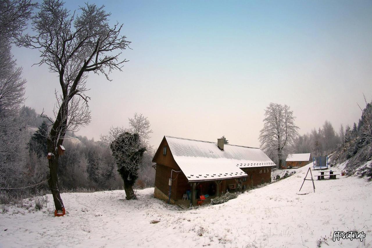 Chata Z Bali -Domek W Gorach ,,Filipkowy Raj"- Limanowa Nowy Sacz Beskidy Krakow Villa Rozdziele Buitenkant foto